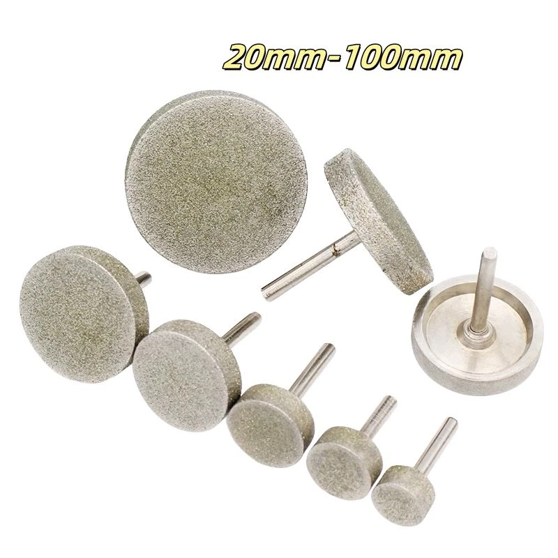 Diamant Schleifkopf Schleifstift Rund Fräser für Dremel Proxxon 20mm -100mm - Bild 1 von 4