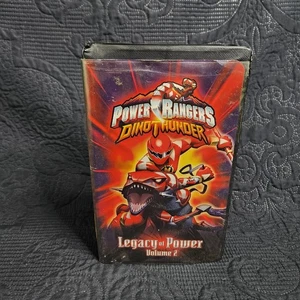 Power Rangers - Dino Thunder Vol. 2: Legacy Of Power (VHS, 2004) - Bild 1 von 3