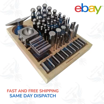 NEW DOMING Dapping Tool Block PUNCH set | RELIABLE Forming Shaping Kit - Image 1 of 4