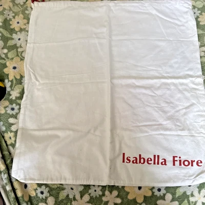 Isabella Fiore Bolsa de Almacenamiento de Polvo con Cordón para Bolso de Mano Marrón 23.5" x 22" Foto 1 de 4
