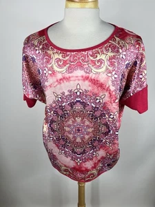 Westbound Woman’s Size XL Short Sleeve Pullover Top-4027 - Picture 1 of 5
