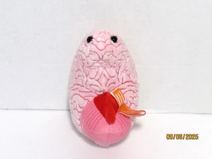 Peluche giocattolo educativo organo cerebrale microbi giganti 6'' - Foto 1 di 4