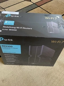 TP-Link Archer BE9300 Tri-Band WiFi 7 Wireless Router Free Shipping - Picture 1 of 6
