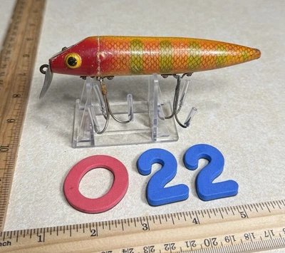 Señuelo vintage Rinehart Musky Jinx Foto 1 de 4