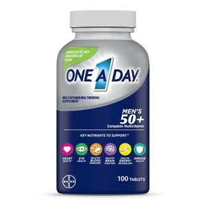 A Day Men’s 50+ Multivitamins, with A, , D, and for Immune *, Calcium & More,... - Picture 1 of 9