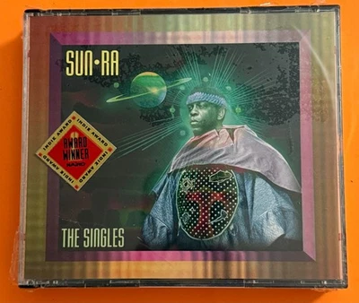 Singles by Sun Ra (CD, 1996) New/Sealed/Small Crack on Case - Imagem 1 de 2