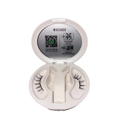 Магнитные ресницы Wosado No 14 Frost Black (C Curl 50») - Изображение 1 из 4