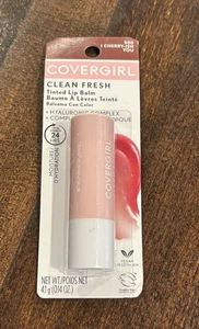 COVERGIRL Clean Balsamo labbra colorato fresco - 0,14 oz - 500 I Cherry-ish You NUOVO - Foto 1 di 2
