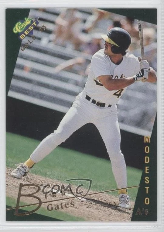 1993 Classic Best Gold Minor League Brent Gates #74 - Image 1 of 2
