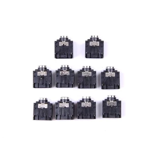 10X 3 Pin PCB Mount Female 3.5mm Stereo Jack Socket Connector DSUKWIPTUKPTUKC A1 - Picture 1 of 10
