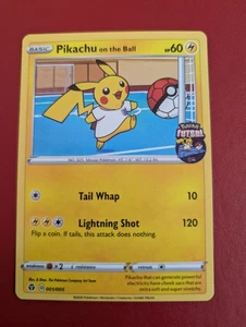 Pikachu On The Ball 001/005 Pokémon Futsal Black Star Promo  Near Mint Condition - Picture 1 of 3