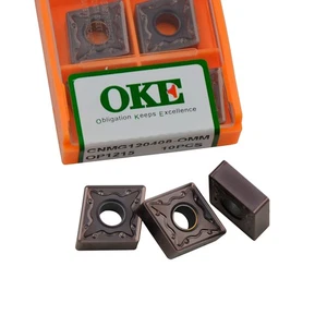 OKE CNC CNMG 120408-OMM CNMG 432-OMM OP1215 Carbide Inserts 10pcs CNMG insert - Picture 1 of 8