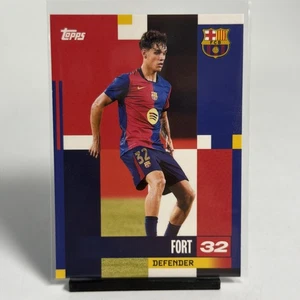 Fort 2024 Topps FC Barcelona Team Set #8 NM Card Soccer - Picture 1 of 6