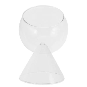  2 Pcs Interesting Shaped Glass Cocktail Cups Transparent Water Creative - Picture 1 of 12