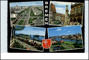BREMEN Hansestadt Mehrbildkarte 5 Ansichten / Foto Ansichtskarte - Picture 1 of 1