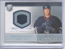 2006-07 Be A Player Portraits First Exposures Brad Winchester Jersey BAP Flat SH