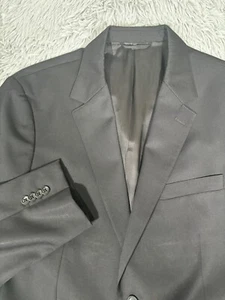 Bonobos Blazer Mens 42R Black Athletic Fit Worsted Wool 2 Button Jacket - Picture 1 of 12