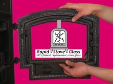 Salamander Hobbit Compatible Replacement New Stove Glass Heat Proof
