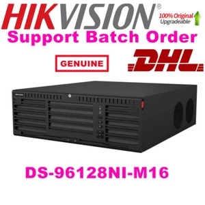 Marca Original Hik GENUINA 128CH 3U 4K NVR DS-96128NI-M16 16SATA 400Mbps - Imagen 1 de 7