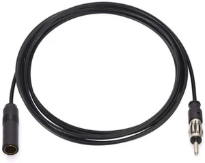 Bingfu Car Radio Antenna Extension Cable FM AM Radio Car Aerial Cable Cord DIN - Picture 1 of 8