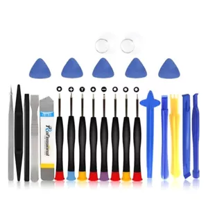 25 in 1 Phone Repair Opening Tool Kit for Tablets Laptops Electronics Repair - Picture 1 of 8