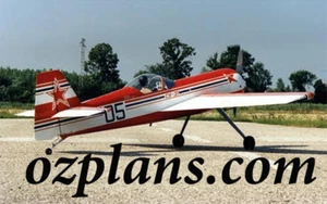 Sukhoi Su-31 Aerobatic 89" WS PRINTED RC PLANE AIRPLANE MODEL PLANS TEMPLATES - Picture 1 of 3