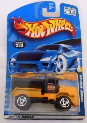 Mattel Hot Wheels OSHKOSH SNOWPLOW Collector No. 233 - 2000 - New in package - Image 1 of 4