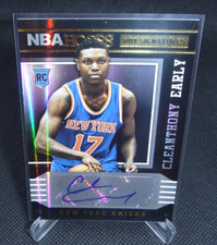 2014-15 Panini Hoops Basketball Cleanthony Early Rookie Auto Card #92 KNICKS