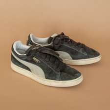 Retro Puma Classic 2003 Black Suede Skate Trainers Sneakers UK 6.5 EUR 40 US 7.5