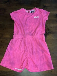 Hurley colorful pink active jumpsuit outfit Size Medium - Picture 1 of 4