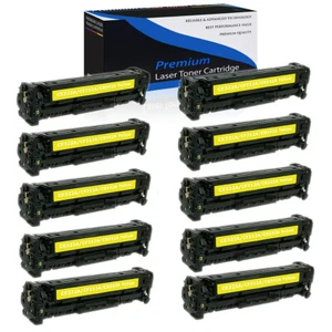 Tóner 10PK amarillo CB542A 125A para HP Color LaserJet CM1312 MFP CM1312nfi CP1518n - Imagen 1 de 24