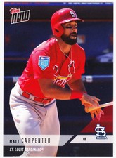 Matt Carpenter St. Louis Cardinals Road to Opening Day 2018 TOPPS NOW OD-364 295