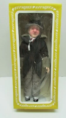 W.C. FIELDS, old movie star, EFFANBEE OUTFIT, SHOES, HAT, & CANE. - Image 1 of 4