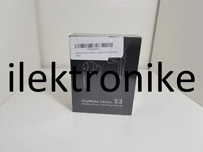 Nuevos auriculares inalámbricos con cancelación de ruido Srhythm SoulMate Series S3 negros Foto 1 de 3