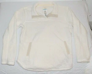 TS Damenpullover zwei vordere Taschen Reisfarbe Größe Large neu mit Etikett unverbindliche Preisempfehlung des Herstellers 64 $ - Bild 1 von 8