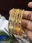 Indian Bollywood Gold Plated Ethnic  Cz Bangal Bracelet