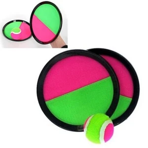 2 Racchette con Pallina Catch Ball Gioco Spiaggia Mare Estate Bambini 771 - Foto 1 di 1