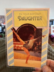 Gymnast Birthday Card For Daughter - Picture 1 of 2