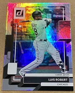 2022 Donruss Baseball Career Stat Line #88 Luis Robert /500 - Chicago White Sox - Picture 1 of 2