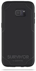 Griffin Survivor Journey Protective Case for Samsung Galaxy S7 Edge Black Gray - Picture 1 of 5