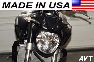 AVT Yamaha FZ-07, FZ-09, FZ8, FZ1, R3 FLUSH FRONT LED Turn Signals - Picture 1 of 6