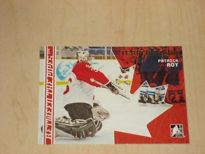 2006-07 In The Game - Between the Pipes TEAM CANADA Patrick Roy #118 - Image 1 of 2