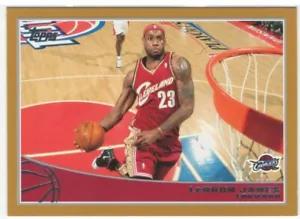 2009 Topps Lebron James Gold Basketball Card #'d /2009 - Picture 1 of 1