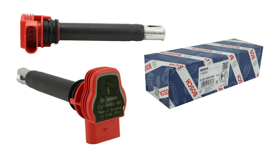 NUEVA BOBINA DE ENCENDIDO BOSCH ROJA VW Touareg Audi A4 S5 R8 A8 4.2 FSI 1x 0221604800 Foto 1 de 1