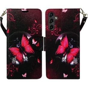 Phone Case Folio Compatible with Samsung Galaxy S23 FE 5G Protective Hot pink - Picture 1 of 3