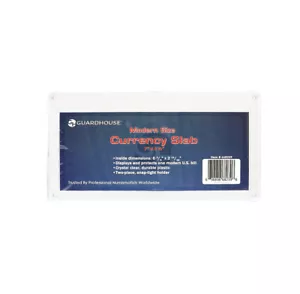 Guardhouse Modern USA Currency Slab Protector for Regular Bills - Picture 1 of 2