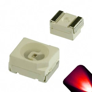 250 x LED PLCC2 1210 3528 Rojo SMD LEDs SMT Luz Super Ultra Brillante Coche PLCC-2 - Imagen 1 de 3