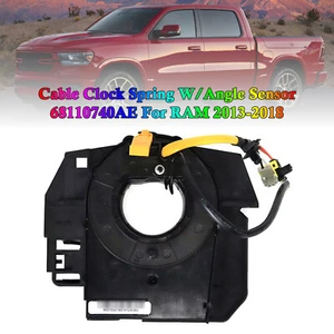 68110740AE Clock Spring with Angle Sensor 9 PINS For Dodge RAM 2013-2020 A2 - Picture 1 of 11