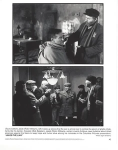 Jakob The Liar Robin Williams Bob Balaban OG Movie Still Photo WW ll Poland 1999 - Picture 1 of 2
