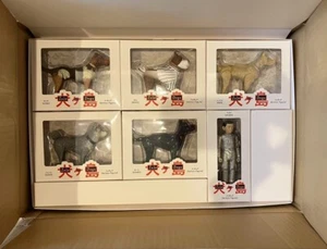 Film Isle of Dogs Figure 6 pcs Complete Set Wes Anderson Used Near Mint - Picture 1 of 2